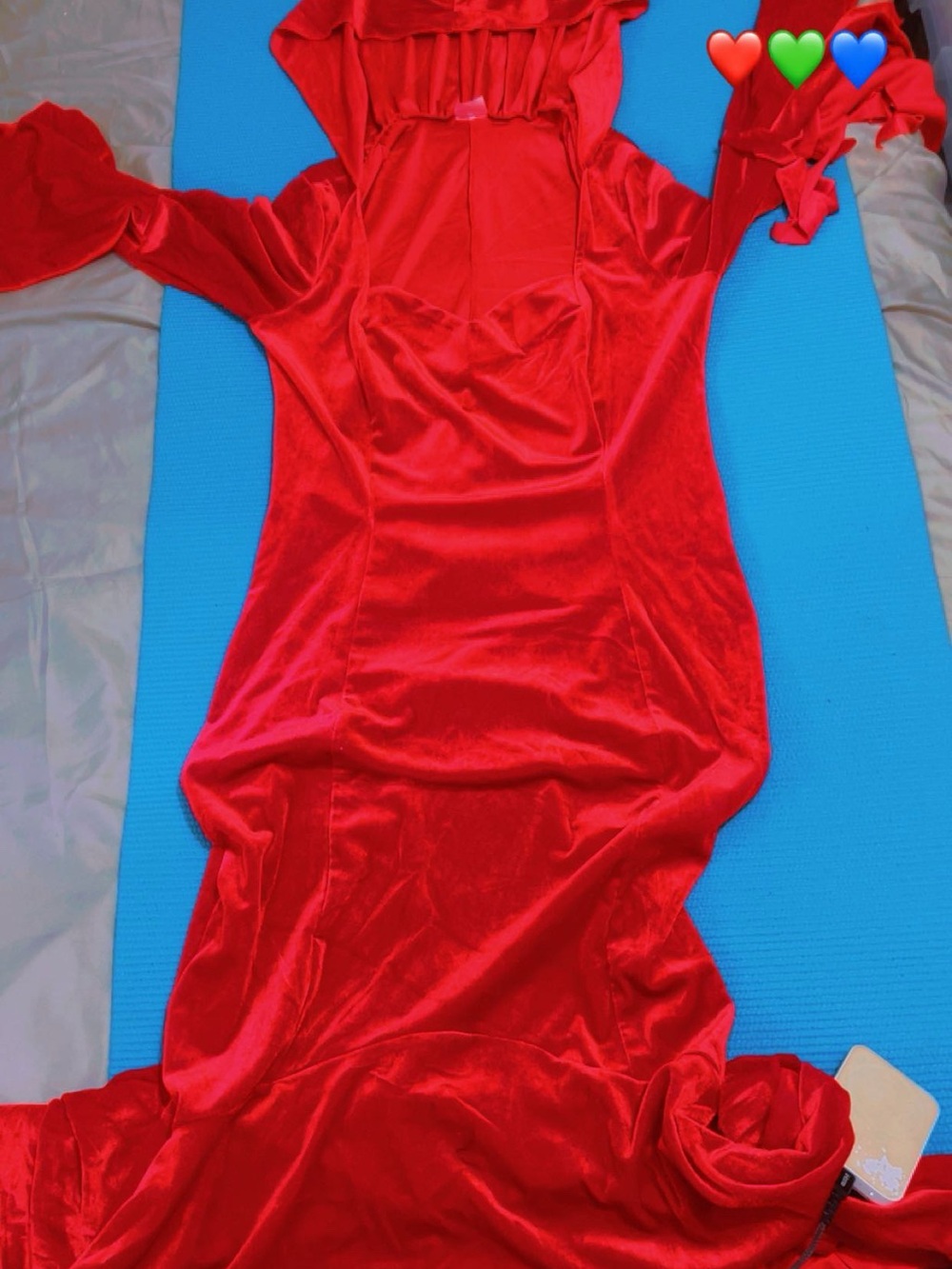 Plush Red Velvet Hooded Robe - Women’s Luxe Loungewear